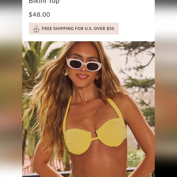 Butter Yellow Bikini Set - Picture 5 of 6